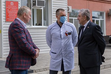 Заседание Попечительского Совета госпиталя ветеранов войн прошло накануне Дня Победы